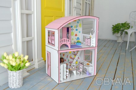 Уютная вилла для Барби — это небольшой, но очень функциональный и удобный домик,. . фото 1