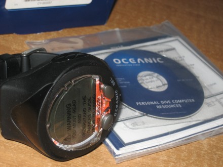 Подводный компьютер / декомпрессиметр наручный OCEANIC VEO 2 - многофункциональн. . фото 4