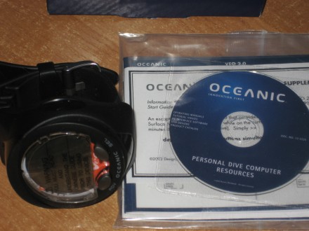 Подводный компьютер / декомпрессиметр наручный OCEANIC VEO 2 - многофункциональн. . фото 5