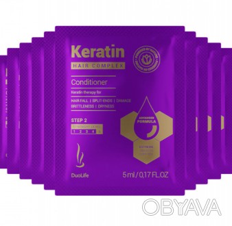 
Кондиционер DuoLife Keratin Hair Complex Advanced Formula Conditioner – это вос. . фото 1