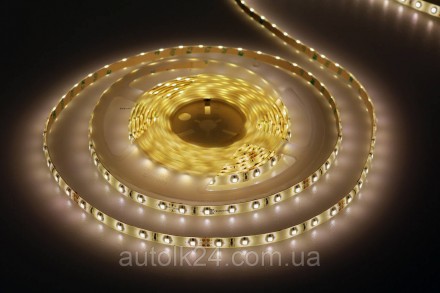 Светодиодная Led лента SMD 3528 24V (влагозащитная) 2м, Белый (теплый). Житомир. фото 1 Светодиодная Led лента SMD 3528 24V (влагозащитная) 2м, Белый (теплый). Житомир. фото 1
