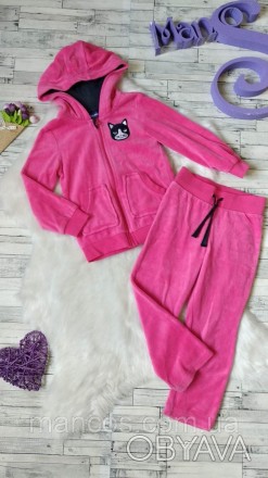 Спортивный костюм Lupilu на девочку велюр розовый
в идеальном состоянии, но есть. . фото 1
