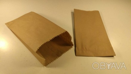 Бумажные пакеты для продуктов
Материал: крафт бумага бурая или белая
Плотность 3. . фото 1