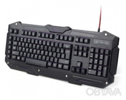 Gembird KB-UMGL-01-UA — проводная недорогая игровая клавиатура, обладает дополни. . фото 1