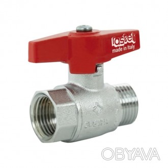 Кран кульовий Rastelli Nova Plus 1/2" ВЗ (метелик) Арт. 451. . фото 1