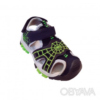 Спортивные сандалии с защитным резиновым носком от проверенного производителя «С. . фото 1