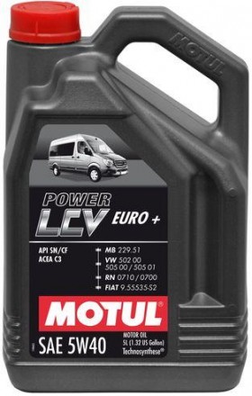 Моторное масло MOTUL POWER LCV EURO+ SAE 5W40 (5L). Харків. фото 1 Моторное масло MOTUL POWER LCV EURO+ SAE 5W40 (5L). Харків. фото 1
