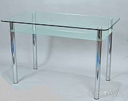 Как предмет оформления кухонного интерьера, стеклянные обеденные столы стали ис. . фото 1