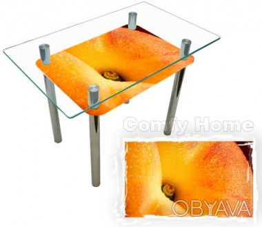  Как предмет оформления кухонного интерьера, стеклянные обеденные столы стали ис. . фото 1