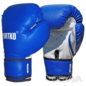 Сроки изготовления 1-4 рабочих дня!
Боксерские перчатки SPORTKO 10-OZ (унций) си. . фото 1