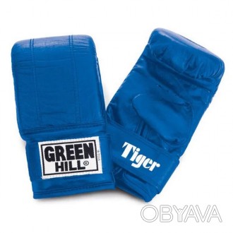 Снарядные боксерские перчатки "TIGER" GREEN HILL, натуральная кожа
Профессиональ. . фото 1
