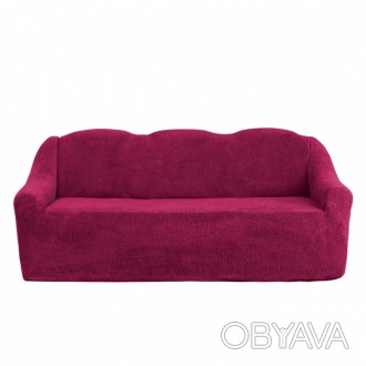 Чехол на трехместный диван плюшевый Venera "Sofa soft", 
Максимальная растяжимос. . фото 1