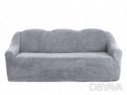 Чехол на трехместный диван плюшевый Venera "Sofa soft", 
Максимальная растяжимос. . фото 1