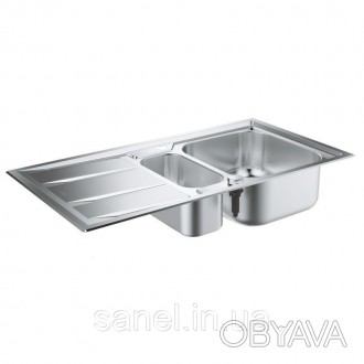 Кухонная мойка Grohe Sink 31569SD0 изготовлена из нержавеющей стали, что гаранти. . фото 1