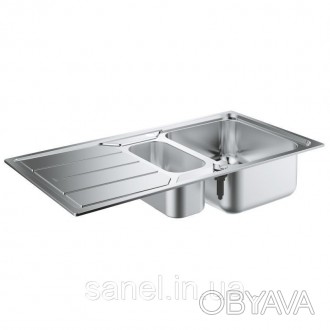 Кухонная мойка Grohe Sink 31572SD0 изготовлена из нержавеющей стали, что гаранти. . фото 1