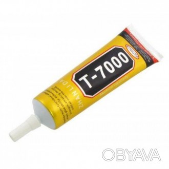 Клей-герметик T-7000 15мл., с дозатором, прозрачная жидкость средней вязкости, Z. . фото 1