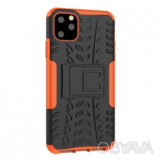 Противоударный чехол Armor с подставкой для Apple iPhone 11 Pro Max
Чехол имеет . . фото 1