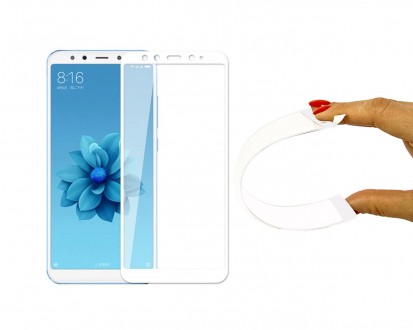 Защитное 5D стекло на весь экран для Xiaomi выполнено из качественного закаленно. . фото 3