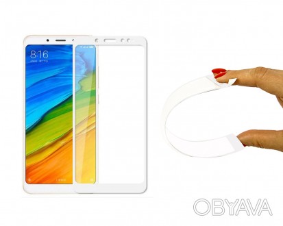Защитное 5D стекло на весь экран для Xiaomi выполнено из качественного закаленно. . фото 1