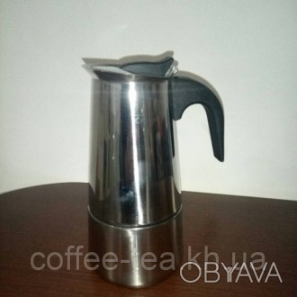 Гейзерная кофеварка — тип кофеварок, в которых кофе готовится за счет давления п. . фото 1