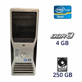 Рабочая станция Dell Precision T3500 Tower / Intel Xeon W3530 (4 (8) ядра по 2.8. Львів. фото 1 Рабочая станция Dell Precision T3500 Tower / Intel Xeon W3530 (4 (8) ядра по 2.8. Львів. фото 1