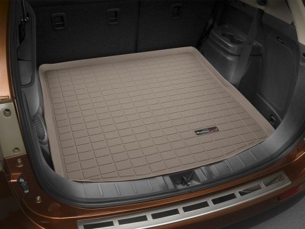 Ковры резиновые WeatherTech Mitsubishi Outlander 2015+ в багажник бежевый. Київ. фото 1 Ковры резиновые WeatherTech Mitsubishi Outlander 2015+ в багажник бежевый. Київ. фото 1