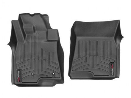 Ковры резиновые WeatherTech Mitsubishi Pajero 2007+ передние черные. Київ. фото 1 Ковры резиновые WeatherTech Mitsubishi Pajero 2007+ передние черные. Київ. фото 1