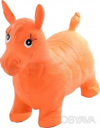 Прыгун-лошадка резиновый надувной для детей Metr+, 60 х 25 х 40 см, оранжевый
Ло. . фото 1