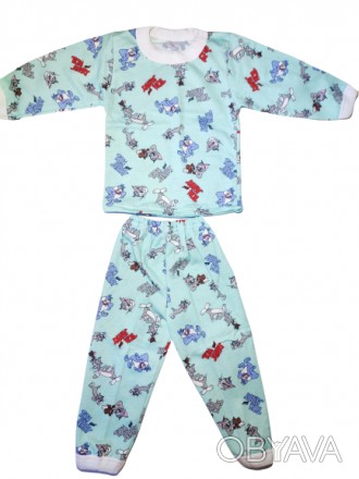 Яркая пижама детская. Для пошива модели использовался кулир — качественная хлопк. . фото 1
