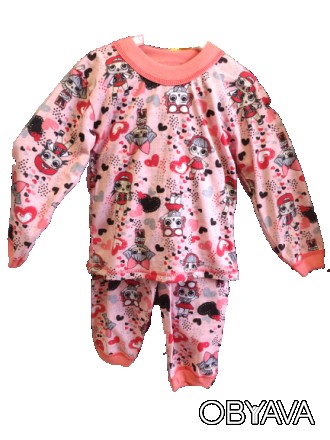 Яркая пижама детская. Для пошива модели использовался кулир — качественная хлопк. . фото 1