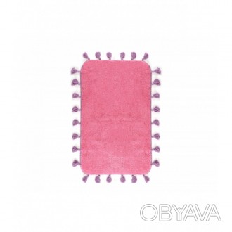 "Коврик Irya - Joy pembe розовый 70*110
Производитель: Irya, Турция.
Состав: 100. . фото 1