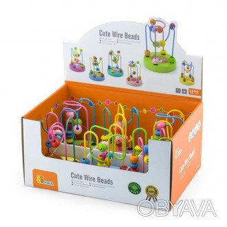 Детская развивающая игрушка Viga Toys мини лабиринт на деревянной подставке
Лаби. . фото 1