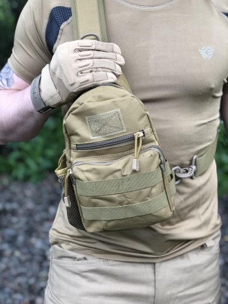 ТАКТИЧЕСКАЯ ВОЕННАЯ СУМКА РЮКЗАК EDC PROTECTOR PLUS COYOTE. Хмельницький. фото 1 ТАКТИЧЕСКАЯ ВОЕННАЯ СУМКА РЮКЗАК EDC PROTECTOR PLUS COYOTE. Хмельницький. фото 1
