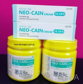 Крем анестетик Neo-Cain 500g Lidocaine 10,56% (производство известной корейской . . фото 1