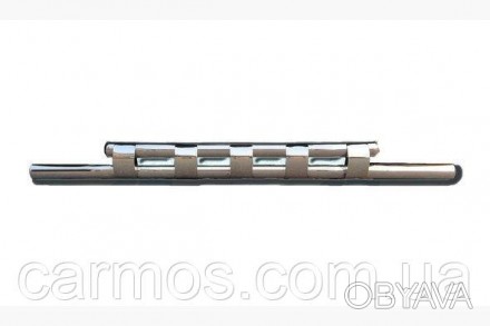 Труба передняя двойная с лепестками из нержавеющей стали для Hyundai Santa Fe 2.. . фото 1