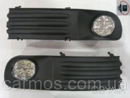 Противотуманные фары с LED лампами для автомобиля Фольксваген Т5 (2003 - 2010).
. . фото 1