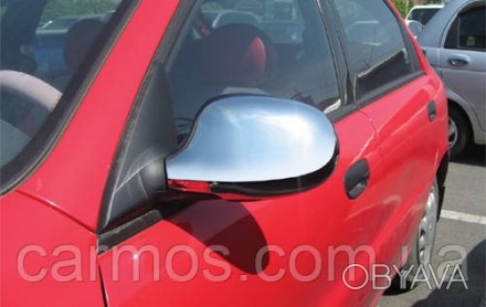 
Хром накладки на зеркала заднего вида для автомобилей Lanos / Sens.
Для зеркал . . фото 1