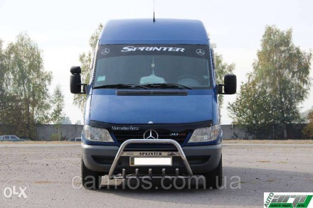 Кенгурятник (кенгурин) Мерседес спринтер 901 ( Mercedes Sprinter W901), нерж d60. Киев. фото 1 Кенгурятник (кенгурин) Мерседес спринтер 901 ( Mercedes Sprinter W901), нерж d60. Киев. фото 1