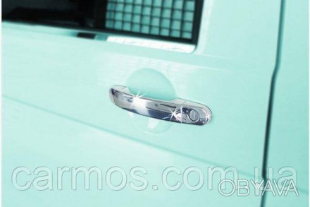 Накладка на ручку двери Volkswagen Т5 (нерж.) 1штука
Хром накладки на ручки -отл. . фото 1