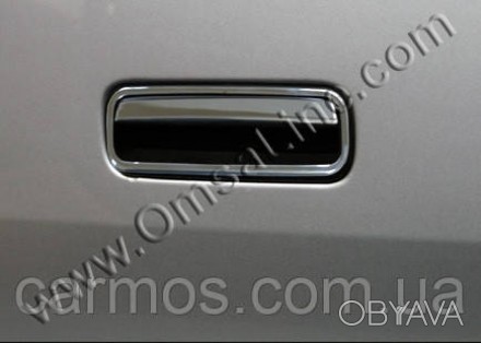 Накладки на ручку багажника Volkswagen Т5/Т6 (2010 > ) (нерж.) Крепятся с помощь. . фото 1