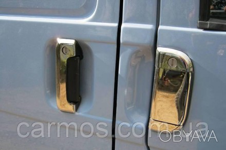  Хром накладки на ручки дверей Volkswagen transporter/ multivan/ caravelle T4. В. . фото 1