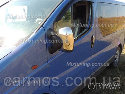 Накладки на зеркала Renault trafic ( 2 шт. ABS- пластик.)
 Зеркала автомобиля ― . . фото 1