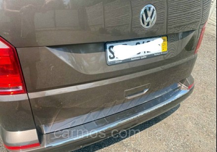 Накладка на задний бампер для Volkswagen transporter Т5 (2010+) с загибом. длина. . фото 2
