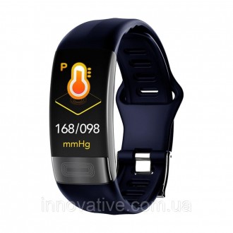 Умный фитнес браслет Jiks Fit lite с тонометром и ЭКГ (Синий). Днепр. фото 1 Умный фитнес браслет Jiks Fit lite с тонометром и ЭКГ (Синий). Днепр. фото 1