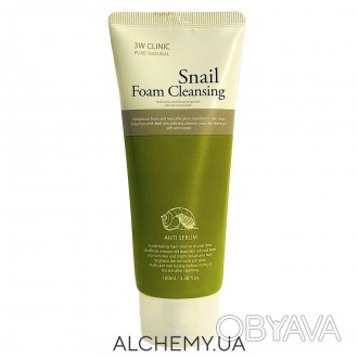 Пенка для умывания с муцином улитки 3W Clinic Snail Foam Cleansing
 
Пенка 3W CL. . фото 1