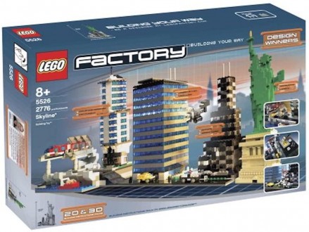 Лего Lego Factory 5526 Skyline 2005 RARE. Киев. фото 1 Лего Lego Factory 5526 Skyline 2005 RARE. Киев. фото 1