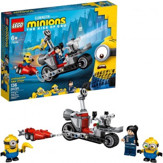 Lego Minions Невероятная погоня на мотоцикле 75549. Киев. фото 1 Lego Minions Невероятная погоня на мотоцикле 75549. Киев. фото 1