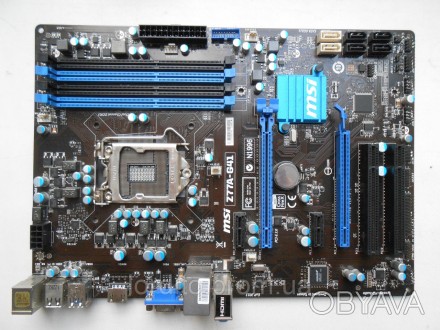 Топовая материнская плата на Socket 1155 - MSI Z77A-G41 - в идеале!!!. . фото 1 Топовая материнская плата на Socket 1155 - MSI Z77A-G41 (MS-7758 VER:3.1) - в ид. . фото 1