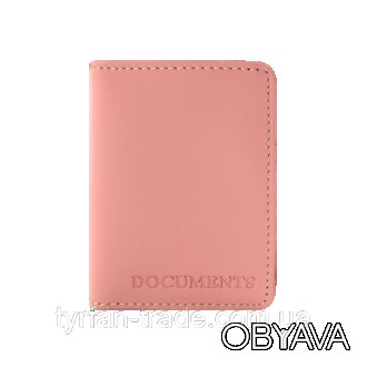 Жіноча обкладинка ID пластиковий новий паспорт, права ST рожевого кольору
Відмін. . фото 1