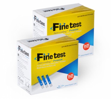 Тест-полоски Файнтест | Finetest Auto-coding Premium №50 - 2 уп. (100 шт.). Одесса. фото 1 Тест-полоски Файнтест | Finetest Auto-coding Premium №50 - 2 уп. (100 шт.). Одесса. фото 1